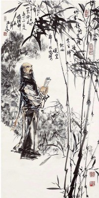 吳澤浩作品四尺整紙框